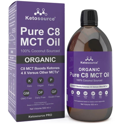 Ketosource Ren C8 MCT Olie