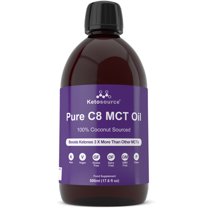 Ketosource Ren C8 MCT Olie