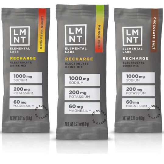 LMNT Opladning Elektrolytter